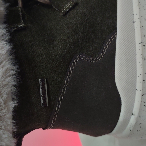 Romika Helsinki Fur Lined Fleece Lace Zip up women's Winter boots Shoes 40 9 1/2 - Picture 6 of 9